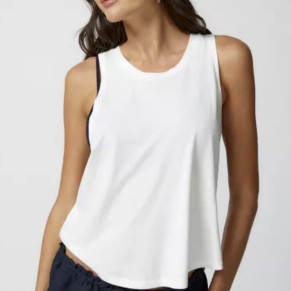 NWOT Urban Outfitters Out From Under Muscle Tee Tank White Size M - Picture 3 of 7